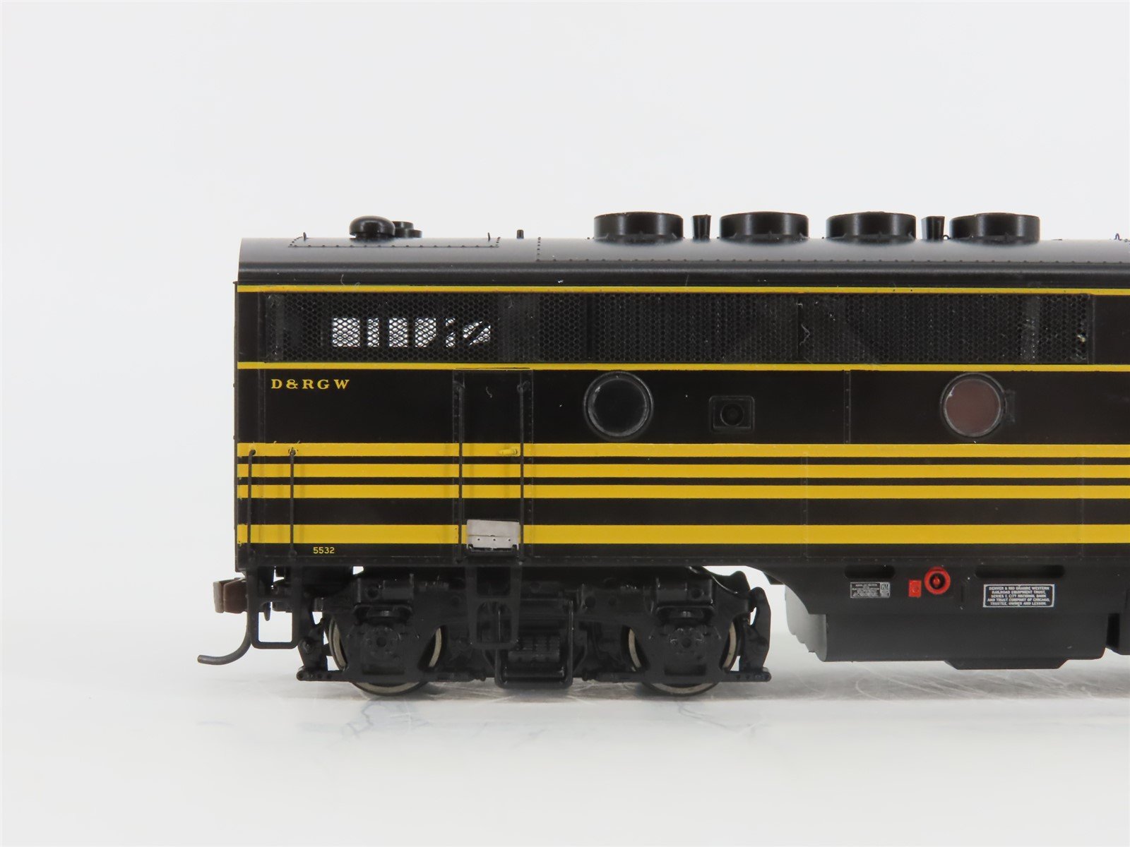 HO Scale Athearn Genesis G2533 DRGW Rio Grande F3 A/B Diesel Locomotive Set