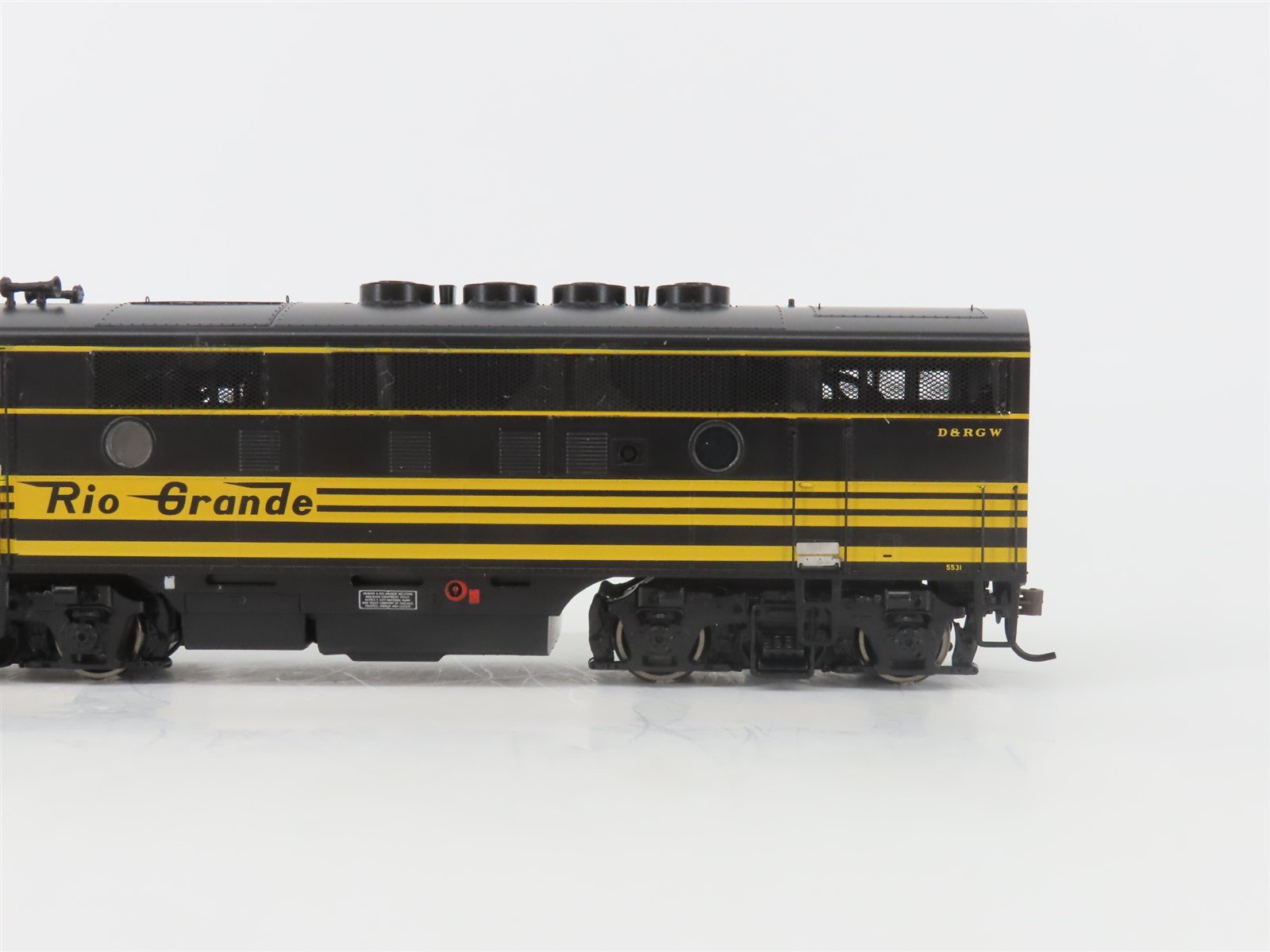 HO Scale Athearn Genesis G2533 DRGW Rio Grande F3 A/B Diesel Locomotive Set