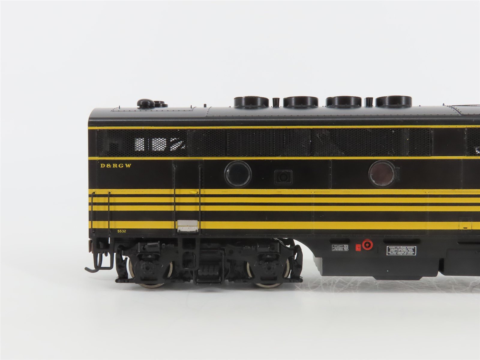 HO Scale Athearn Genesis G2533 DRGW Rio Grande F3 A/B Diesel Locomotive Set