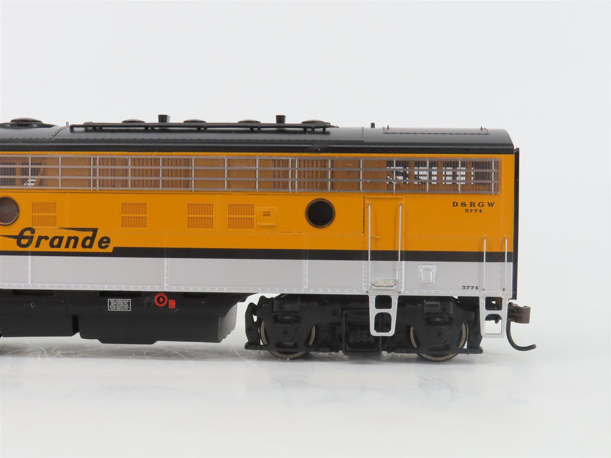 HO Scale Athearn Genesis G3202 DRGW Rio Grande F9 A/B Diesel Locomotive Set