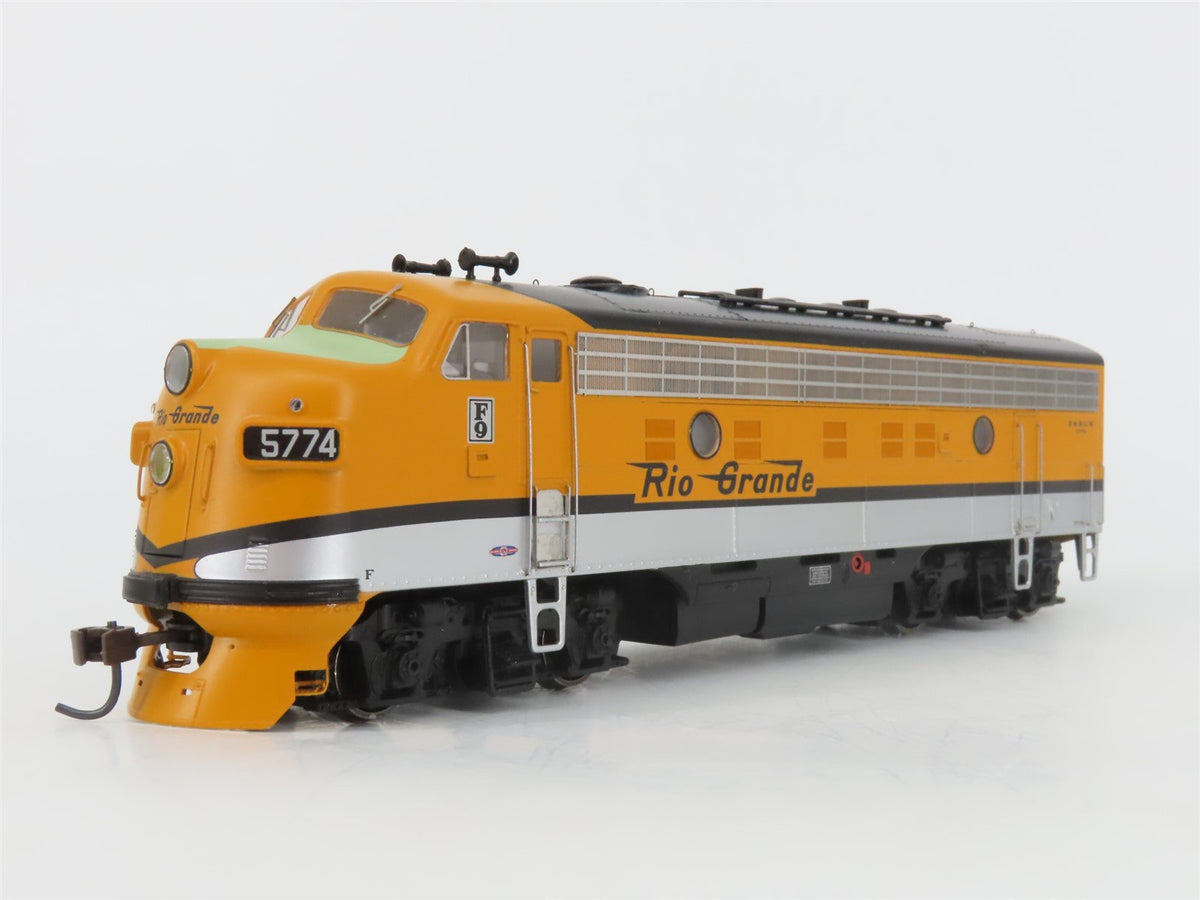 HO Scale Athearn Genesis G3202 DRGW Rio Grande F9 A/B Diesel Locomotive Set