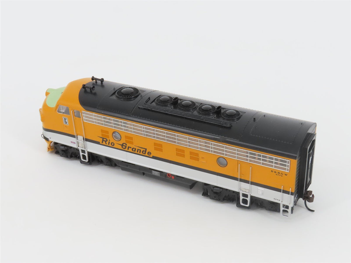HO Scale Athearn Genesis G3202 DRGW Rio Grande F9 A/B Diesel Locomotive Set
