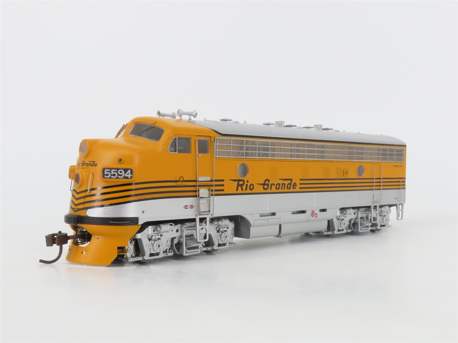 HO Scale Athearn Genesis 0G1502A DRGW Rio Grande F7 A/B Diesel Locomotive Set