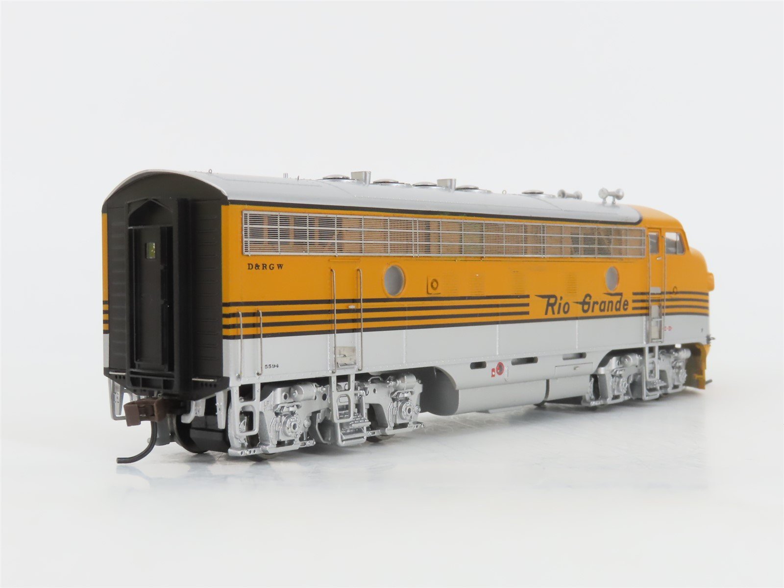 HO Scale Athearn Genesis 0G1502A DRGW Rio Grande F7 A/B Diesel Locomotive Set