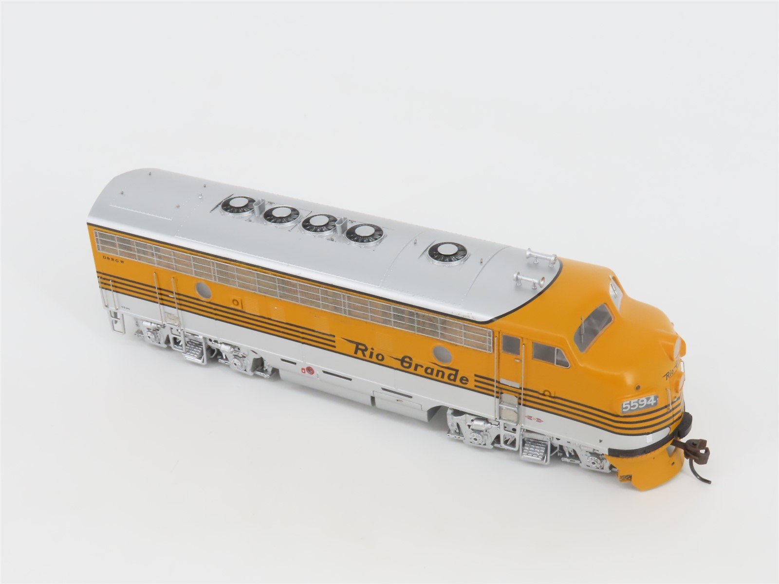 HO Scale Athearn Genesis 0G1502A DRGW Rio Grande F7 A/B Diesel Locomotive Set