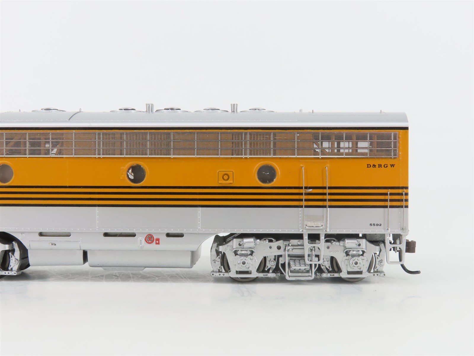 HO Scale Athearn Genesis 0G1502A DRGW Rio Grande F7 A/B Diesel Locomotive Set