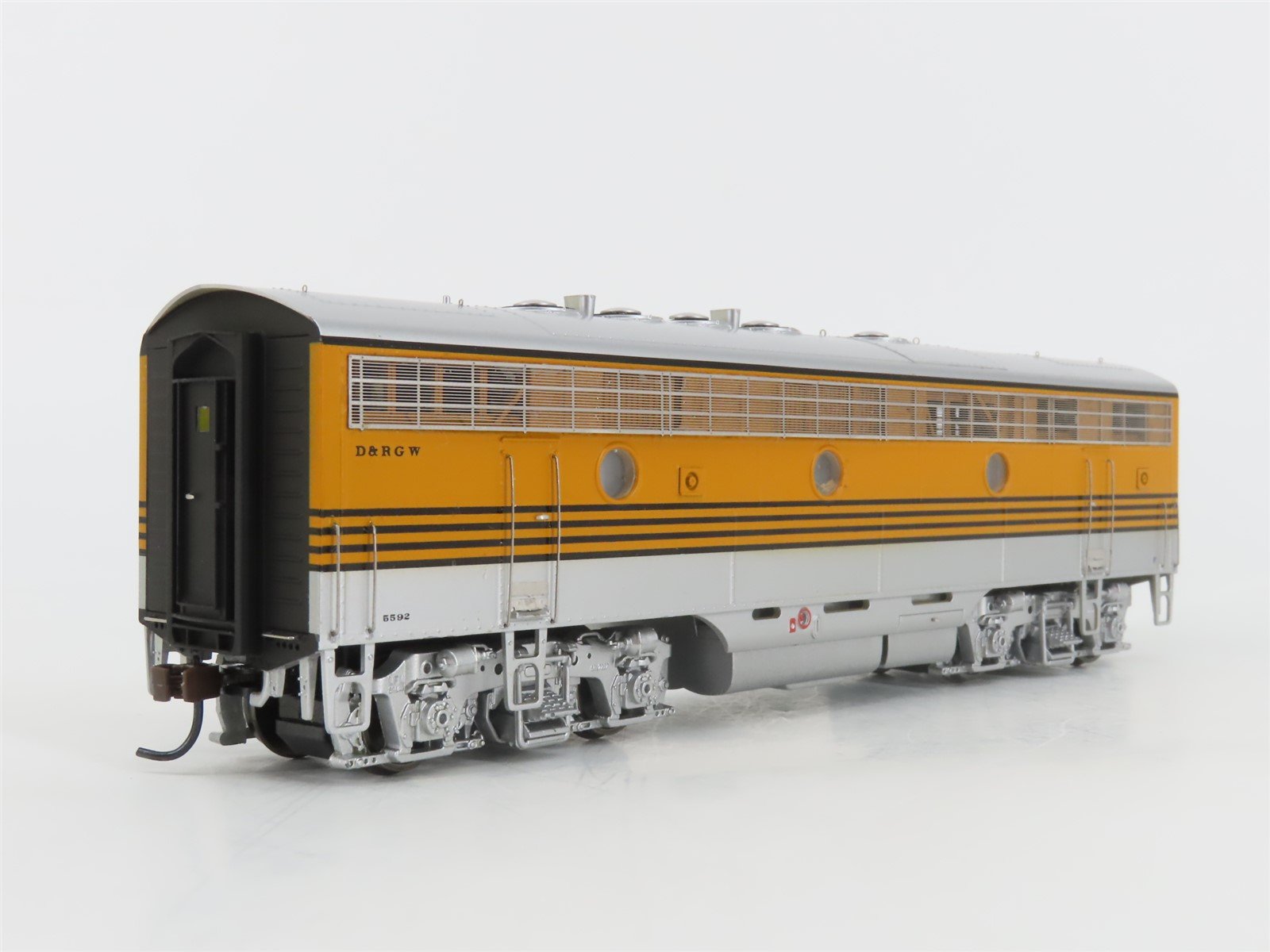 HO Scale Athearn Genesis 0G1502A DRGW Rio Grande F7 A/B Diesel Locomotive Set