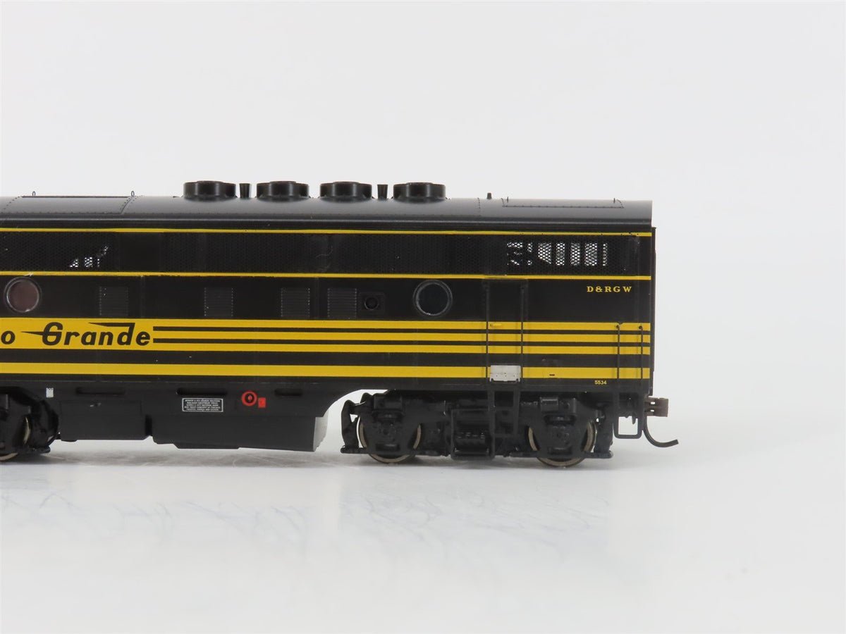 HO Scale Athearn Genesis G2633 DRGW Rio Grande F3 A/B Diesel Locomotive Set