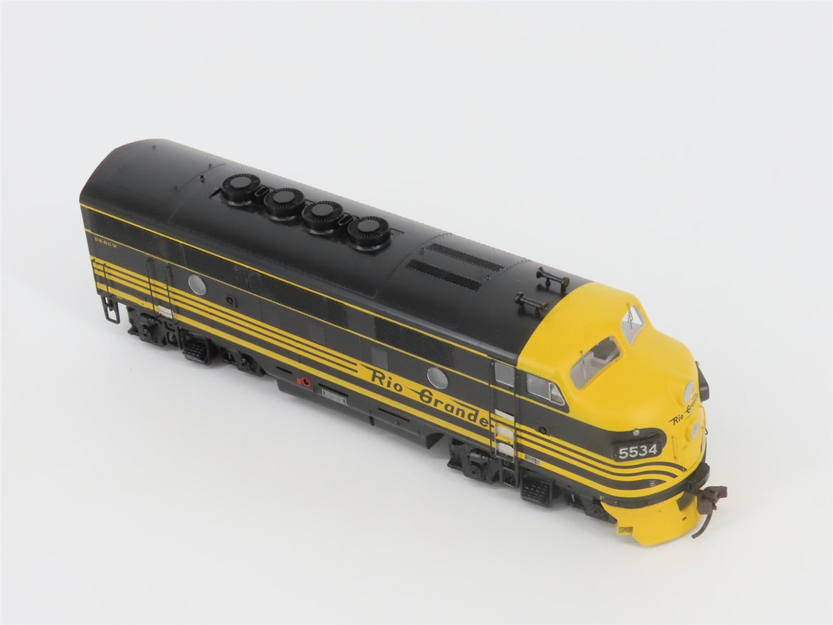 HO Scale Athearn Genesis G2633 DRGW Rio Grande F3 A/B Diesel Locomotive Set