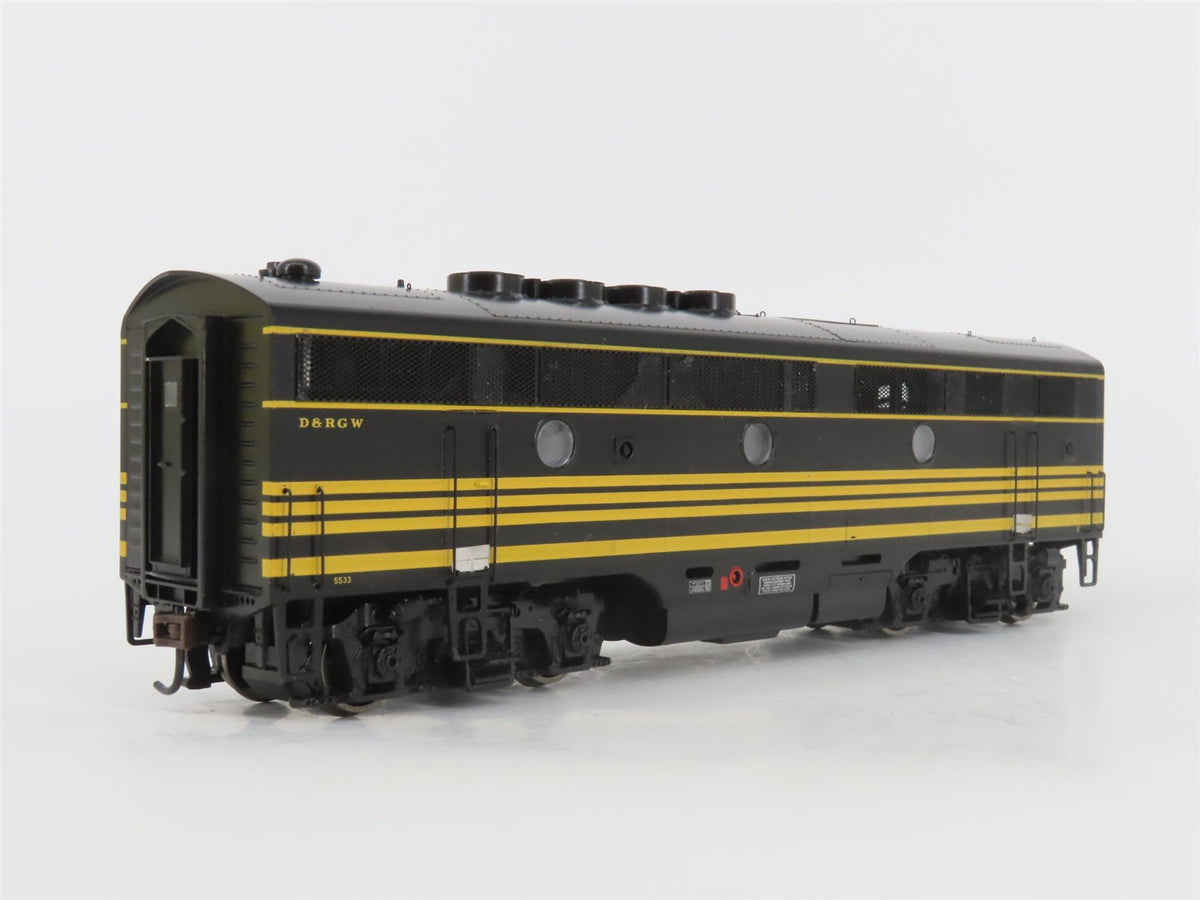 HO Scale Athearn Genesis G2633 DRGW Rio Grande F3 A/B Diesel Locomotive Set