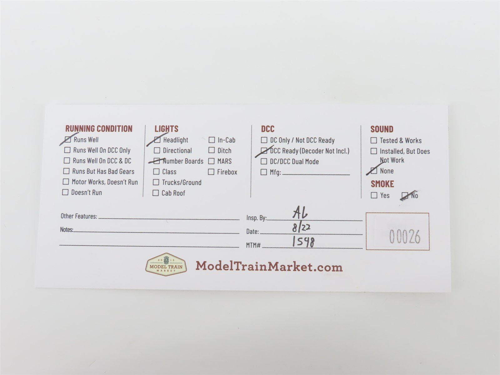 HO Scale Intermountain Regal Line 49011WD-03 DRGW Rio Grande F7A Diesel #5661