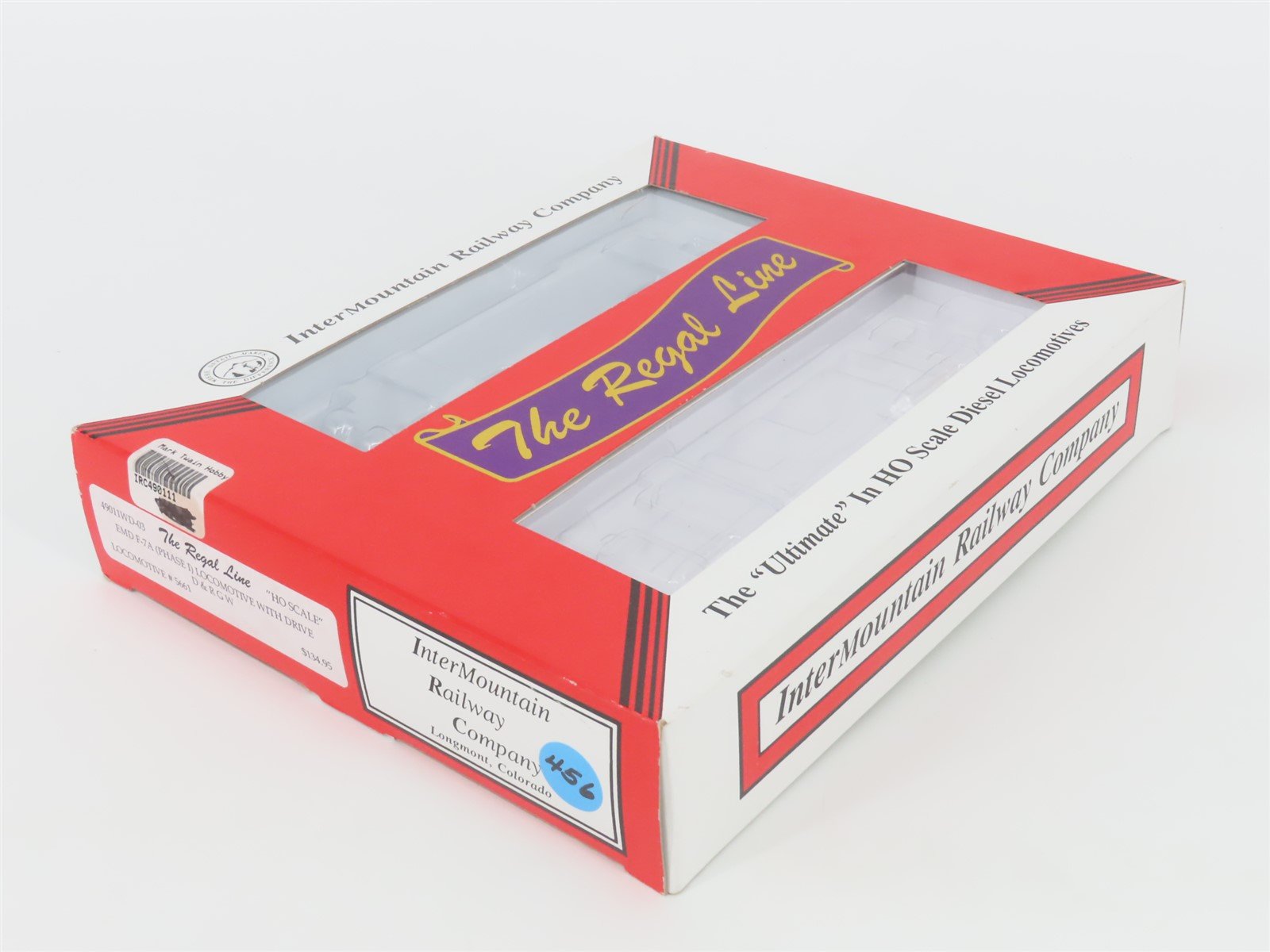 HO Scale Intermountain Regal Line 49011WD-03 DRGW Rio Grande F7A Diesel #5661