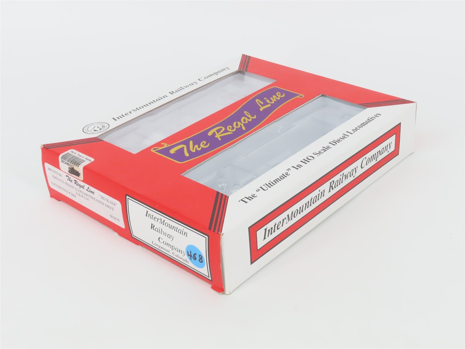 HO Scale Intermountain Regal Line 49011WD-04 DRGW Rio Grande F7A Diesel #5664