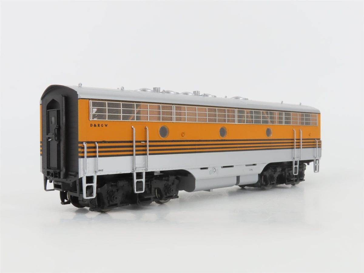 HO Scale Intermountain Regal Line 49511WD-03 DRGW Rio Grande F7B Diesel #5662