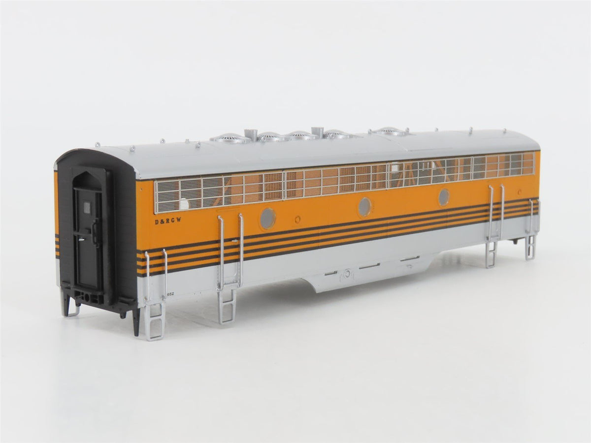 HO Scale Intermountain Regal Line 49511WD-01 DRGW Rio Grande F7B Diesel #5652
