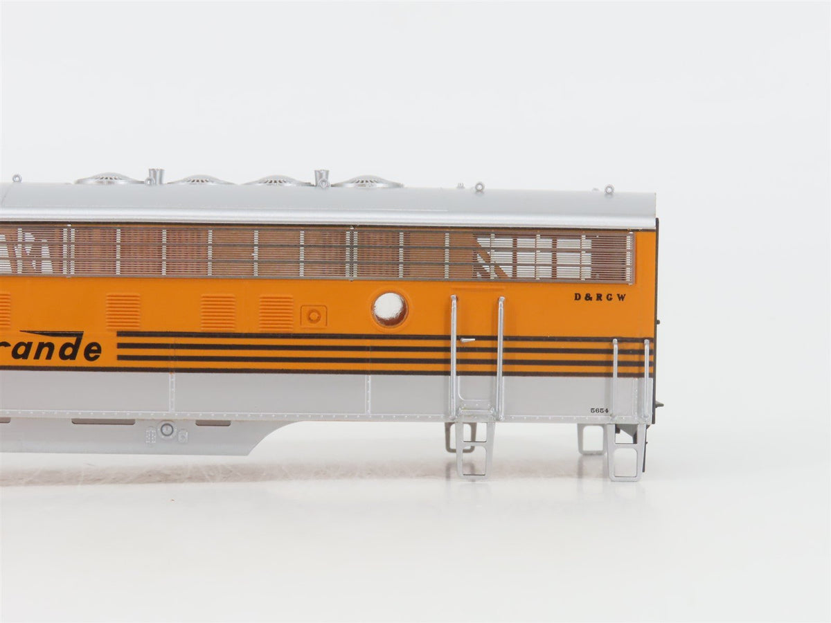 HO Scale Intermountain Regal Line 49011WD-02 DRGW Rio Grande F7A Diesel #5654