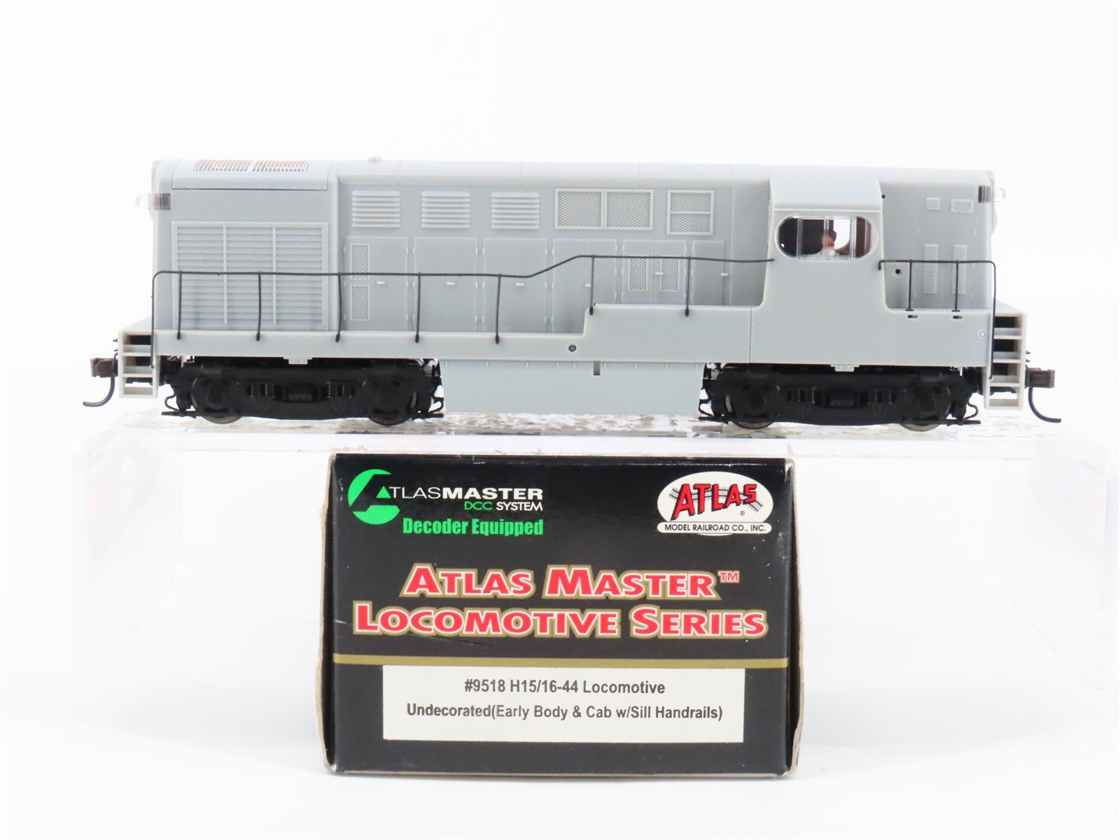 HO Scale Atlas Master 9518 Undecorated FM H15/16-44 Early Diesel w/ DCC