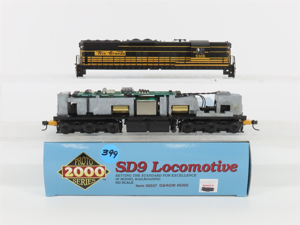 HO Scale Proto 2000 30037 DRGW Rio Grande SD9 Diesel Locomotive #5305