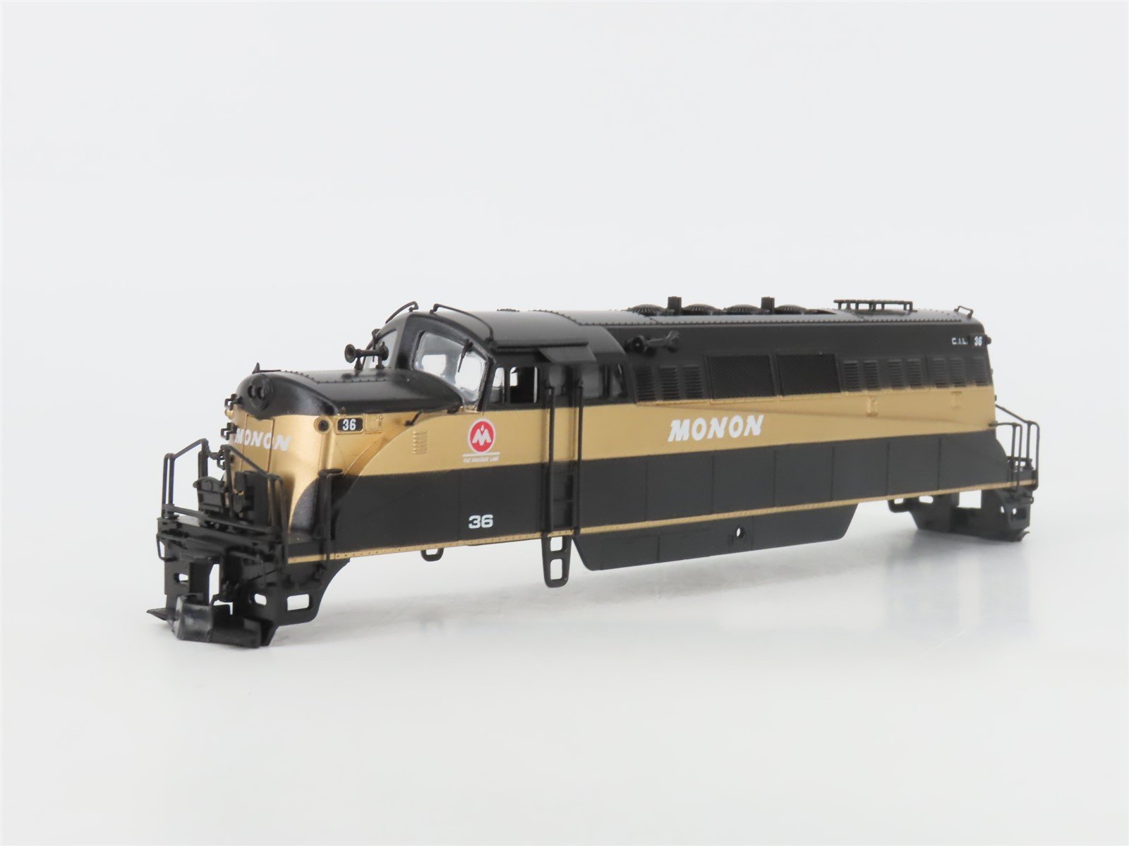 HO Scale Proto 2000 8687 CIL Monon BL2 Diesel Locomotive #36 BAD GEARS
