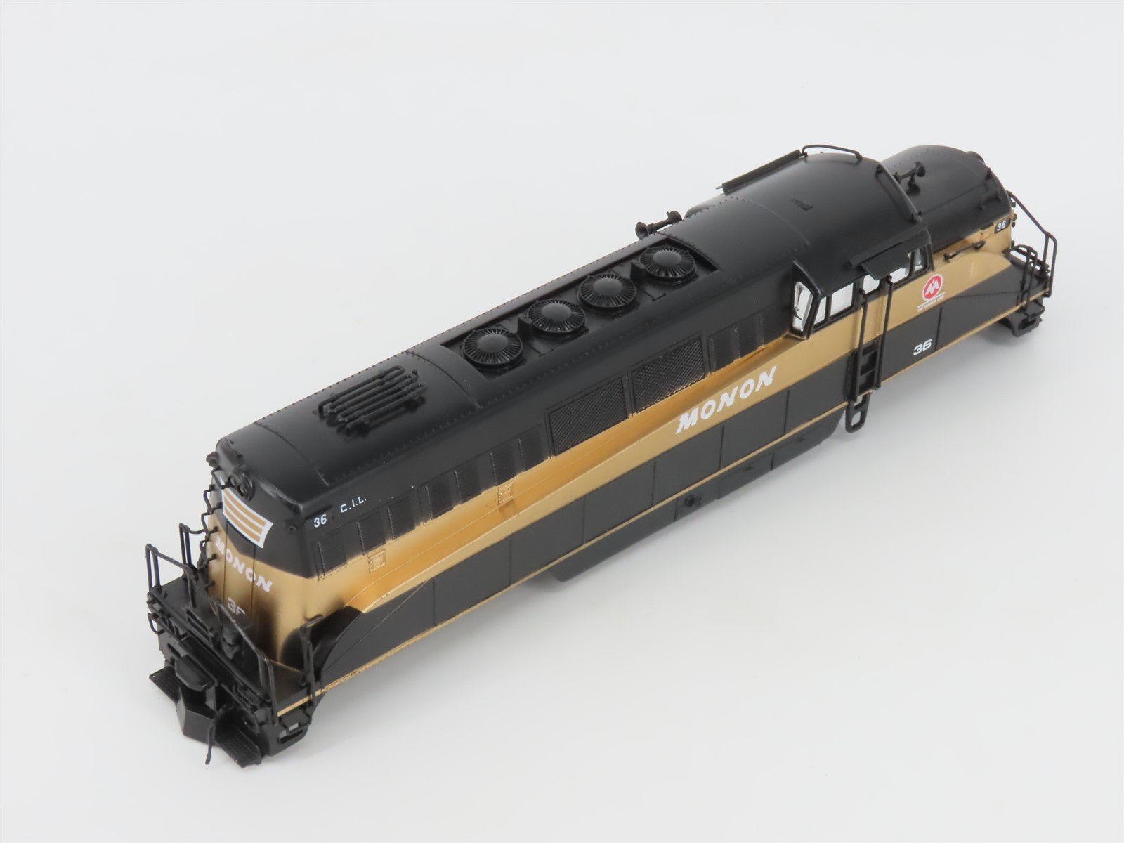 HO Scale Proto 2000 8687 CIL Monon BL2 Diesel Locomotive #36 BAD GEARS