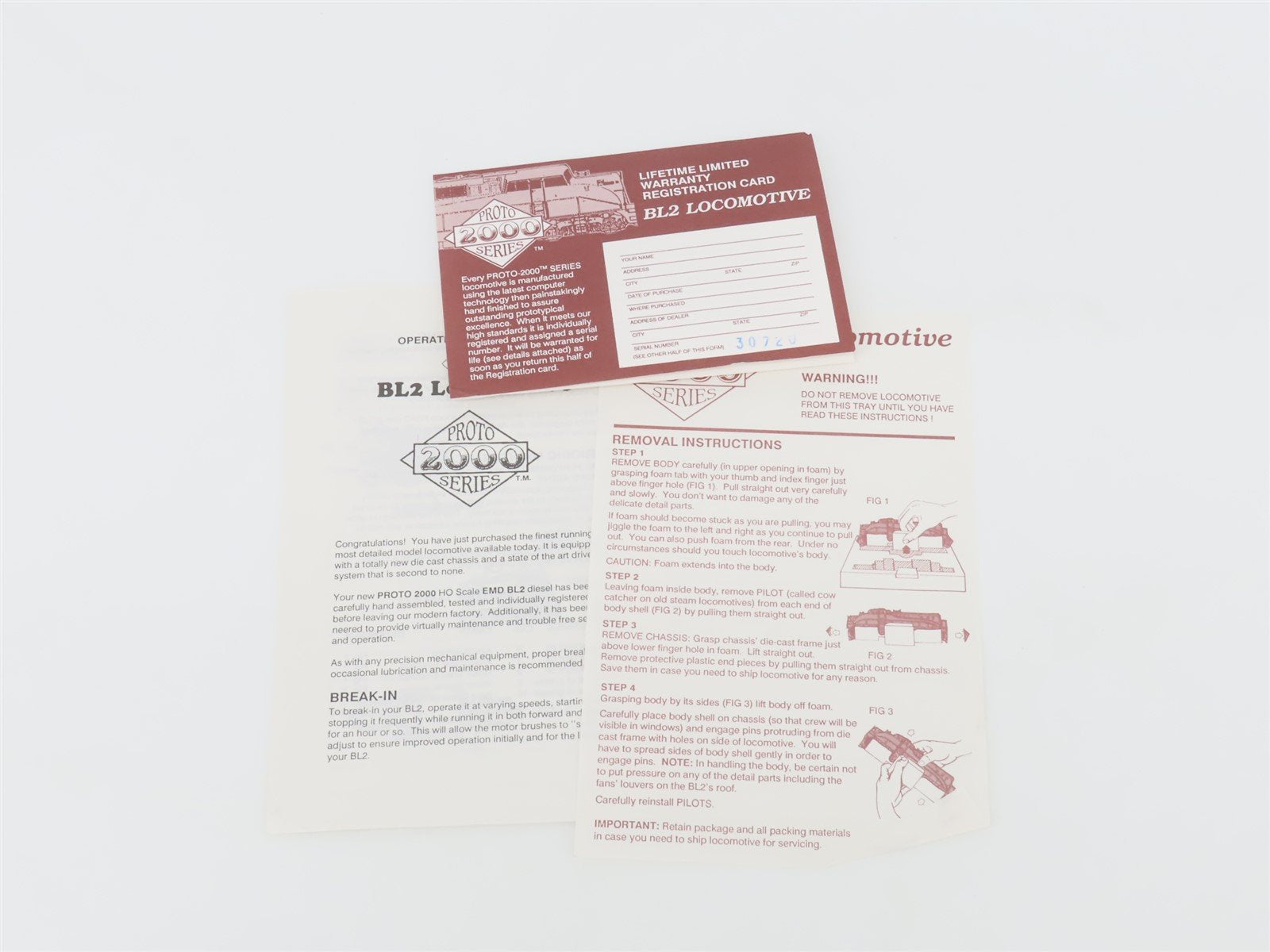 HO Scale Proto 2000 8687 CIL Monon BL2 Diesel Locomotive #36 BAD GEARS