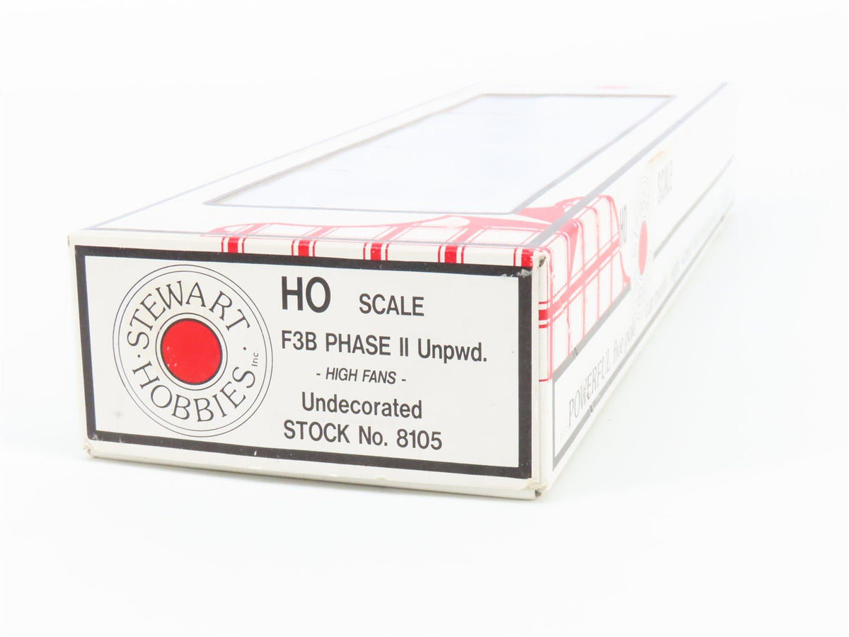 HO Scale Stewart/KATO 8105 Undecorated EMD F3B Ph II Diesel - Unpowered