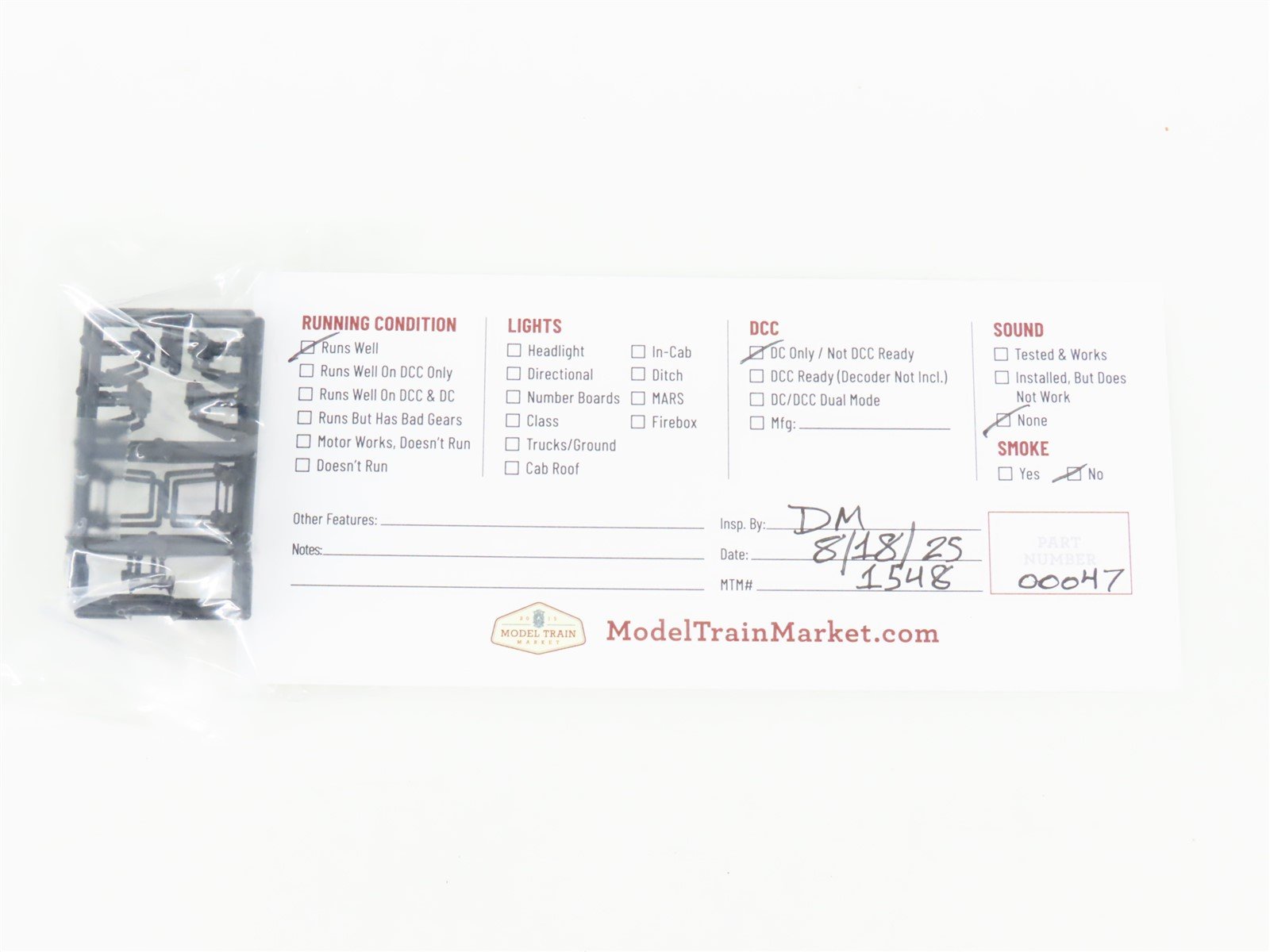 HO Scale Stewart/KATO 8021 D&RGW Rio Grande EMD F3B Phase I Diesel No#