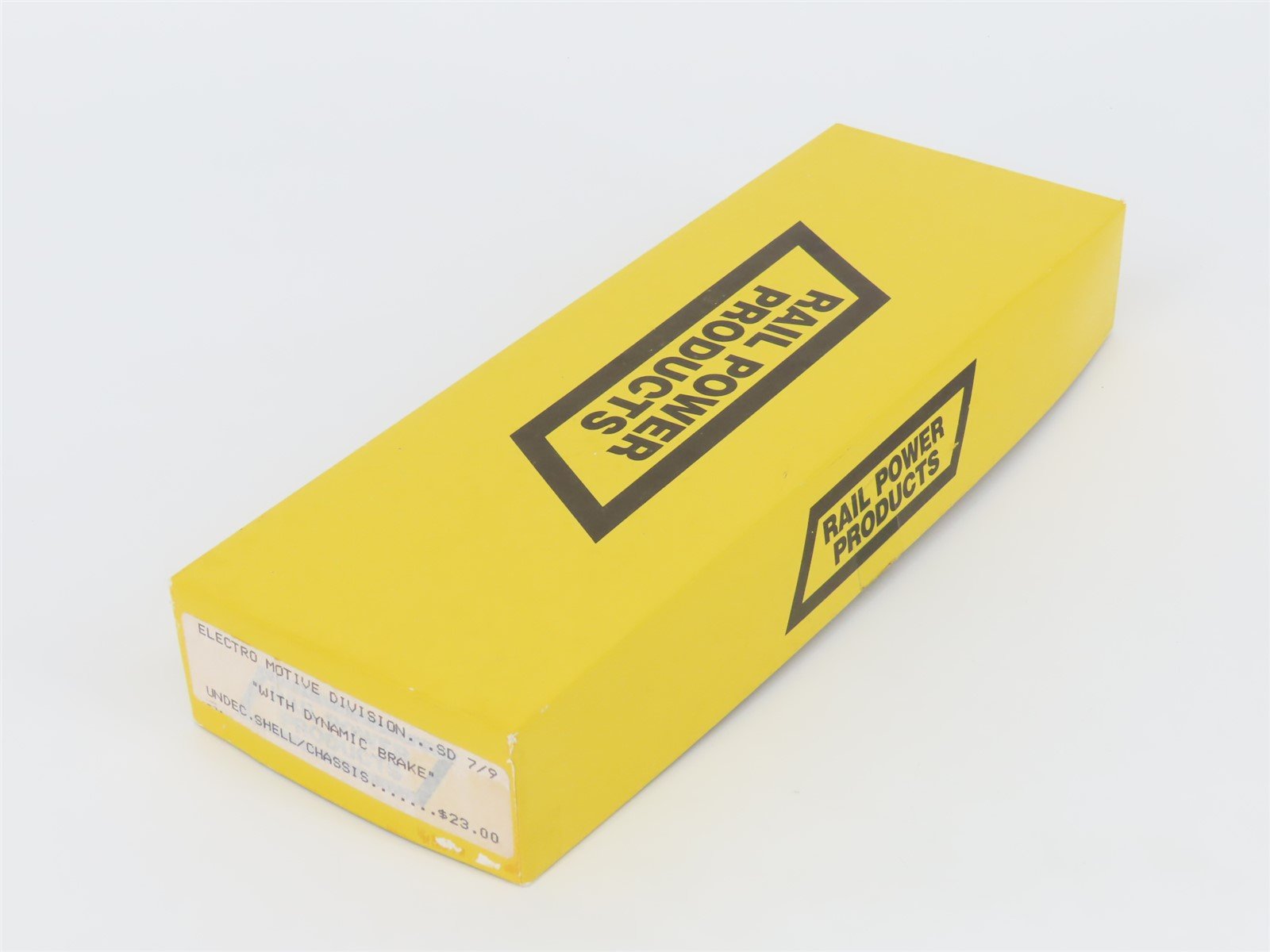 HO Scale Rail Power Undecorated SD7/9 Diesel Locomotive UNPOWERED