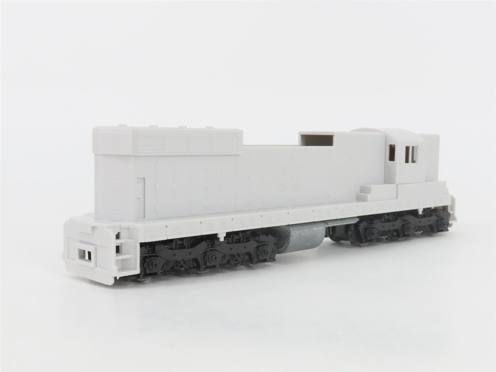 HO Scale Rail Power Undecorated SD7/9 Diesel Locomotive UNPOWERED