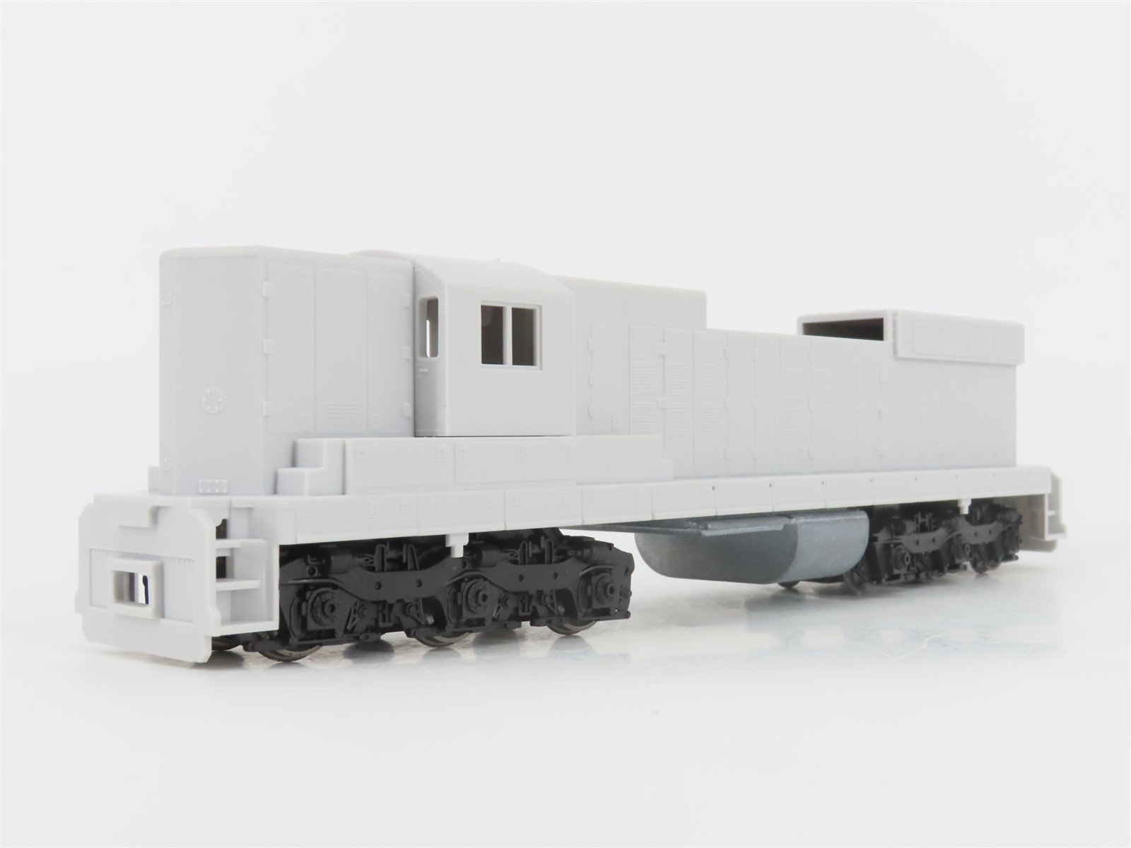 HO Scale Rail Power Undecorated SD7/9 Diesel Locomotive UNPOWERED