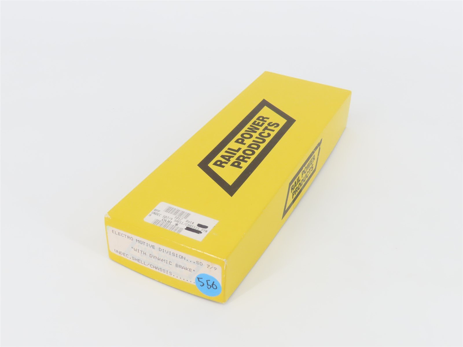 HO Scale Rail Power Undecorated SD7/9 Diesel Locomotive UNPOWERED