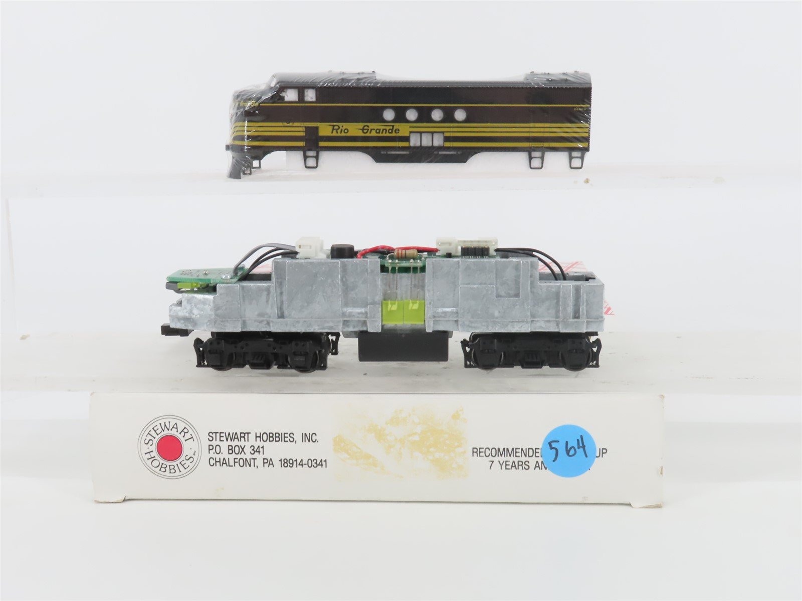 HO Scale Stewart Hobbies DRGW Rio Grande FT A Diesel Locomotive