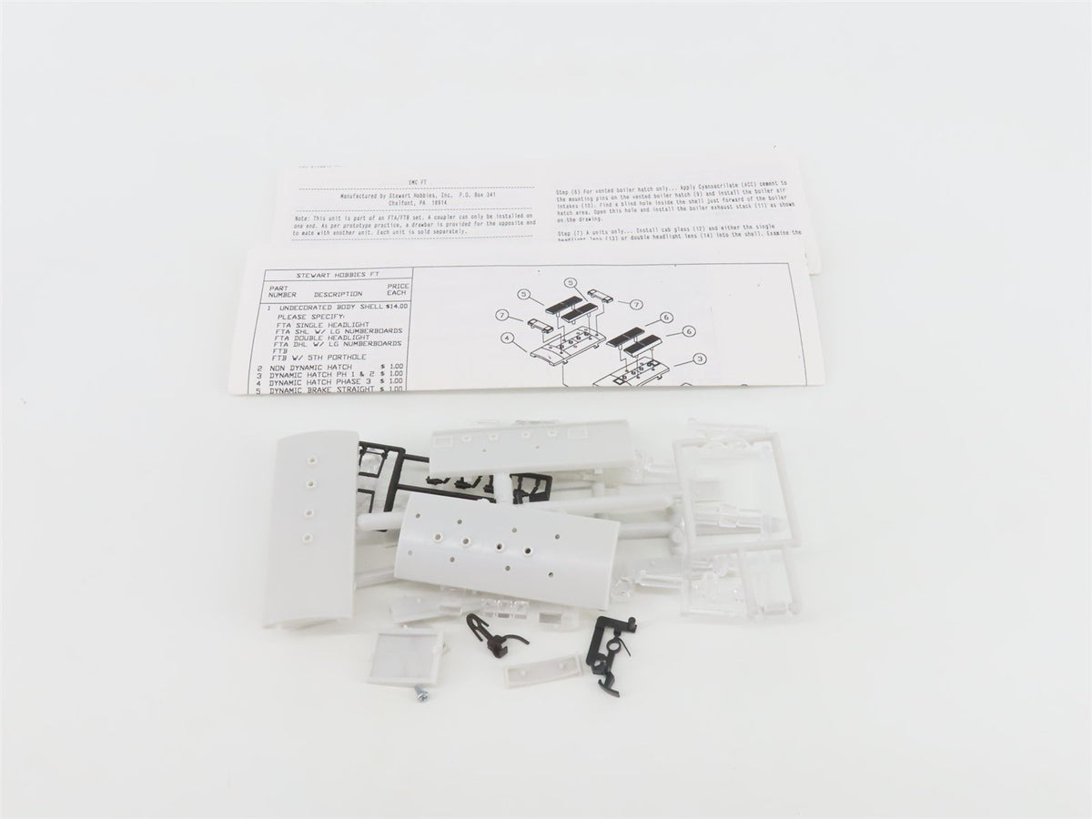 HO Scale Stewart Hobbies 5002 Undecorated FT A Diesel Locomotive