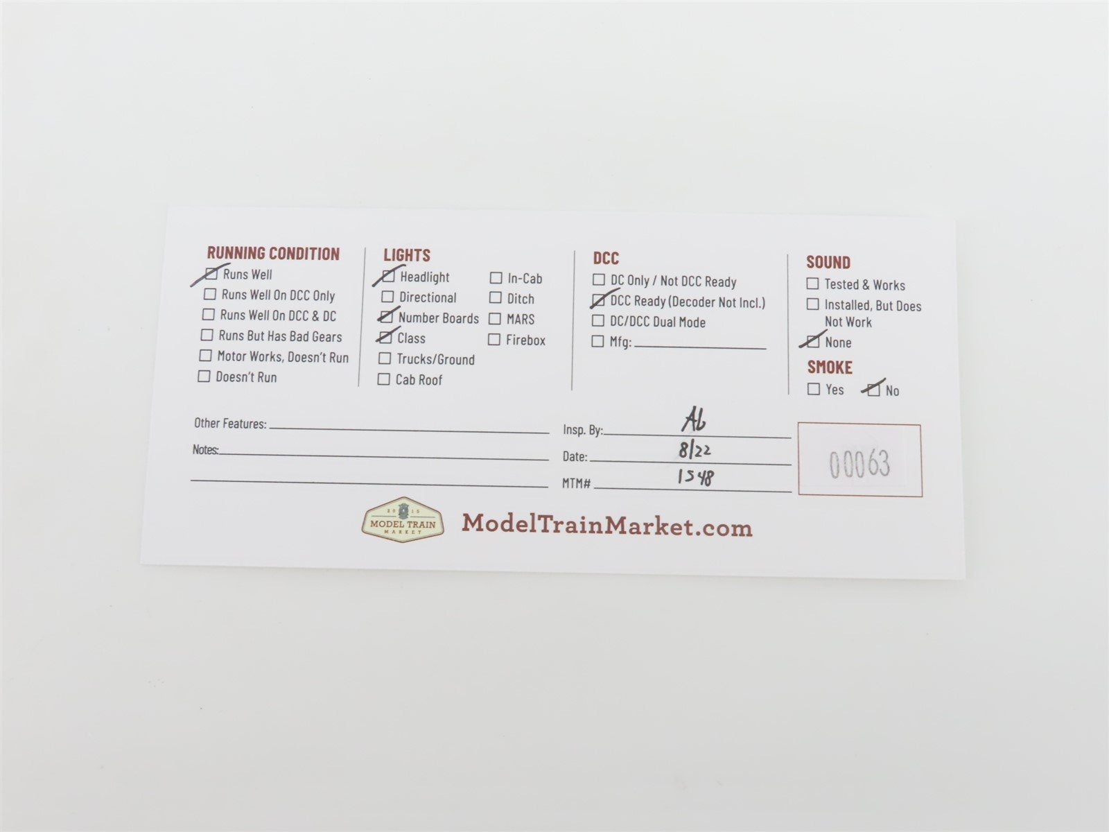 HO Scale Stewart Hobbies 5018 DRGW Rio Grande FT A Diesel Locomotive