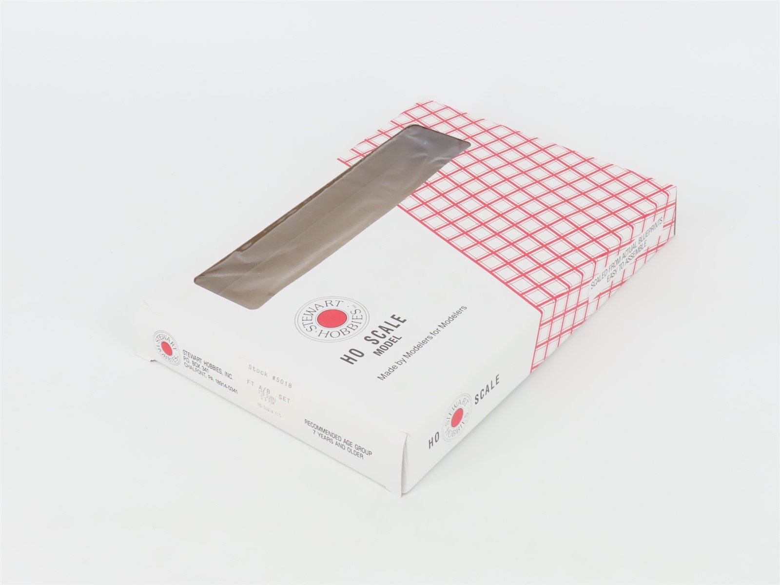 HO Scale Stewart Hobbies 5018 DRGW Rio Grande FT B Diesel Locomotive UNPOWERED