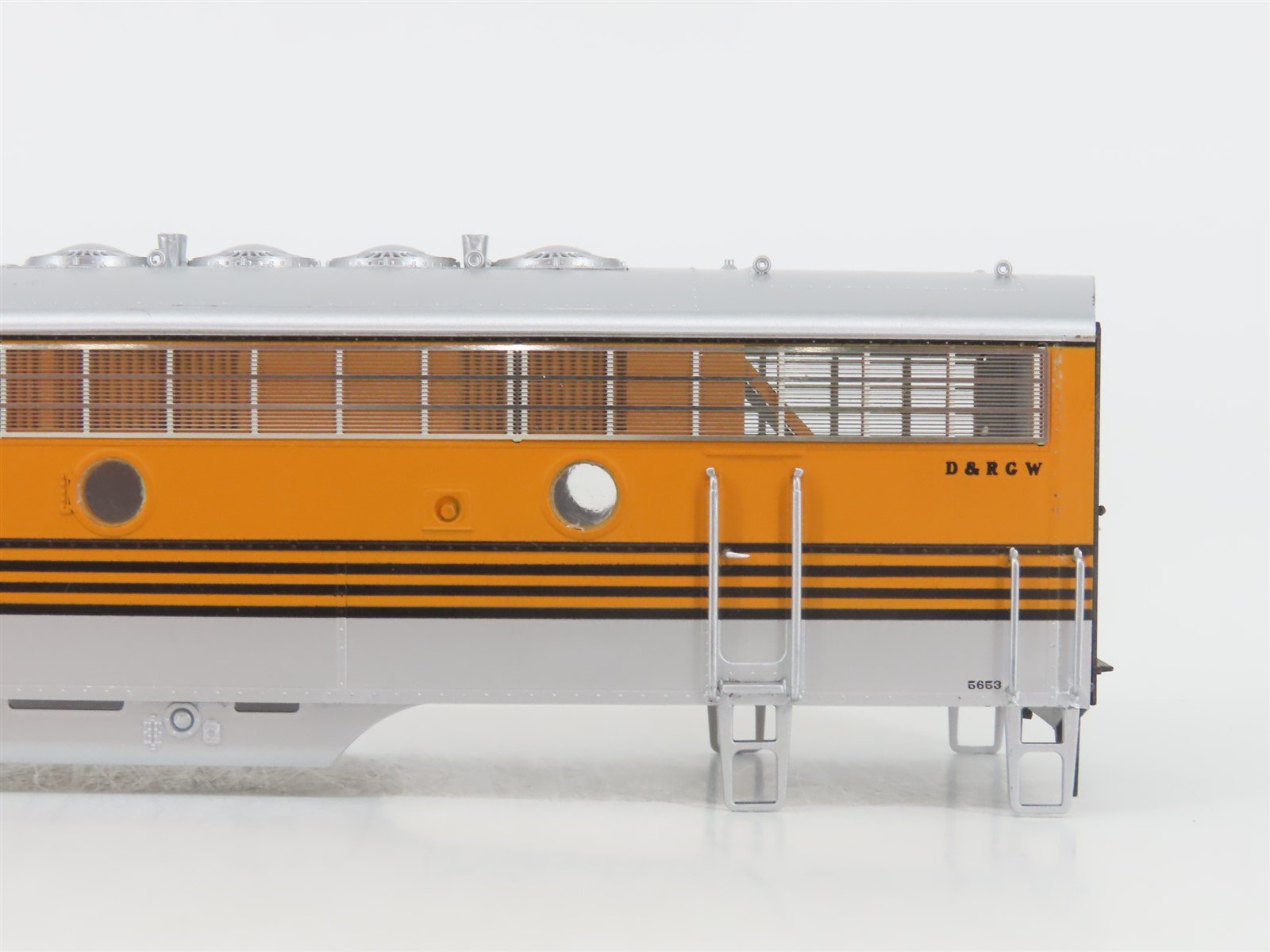 HO Scale Intermountain Regal Line 49511WD-02 DRGW Rio Grande F7B Diesel #5653