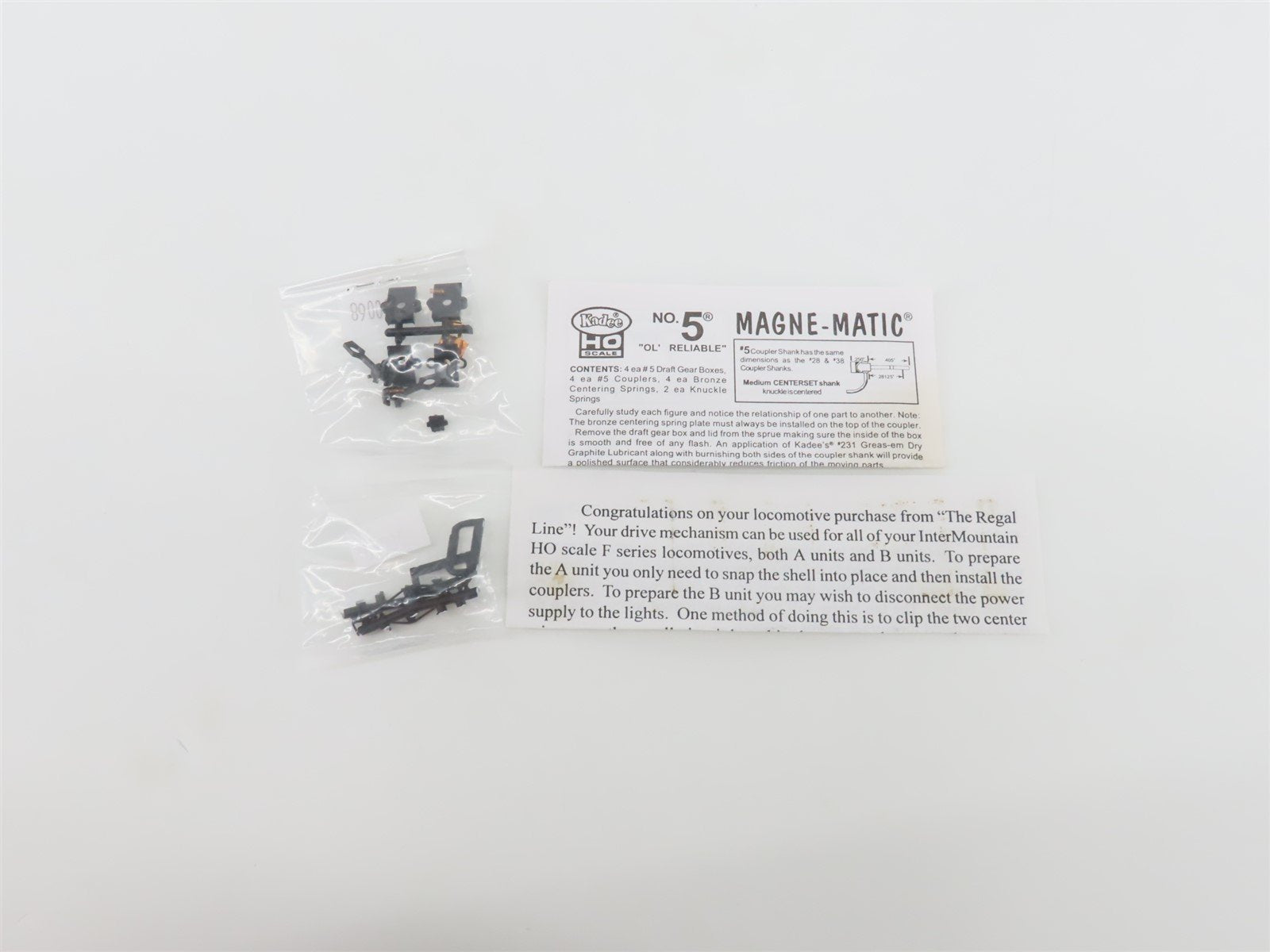 HO Scale Intermountain Regal Line 49511WD-02 DRGW Rio Grande F7B Diesel #5653