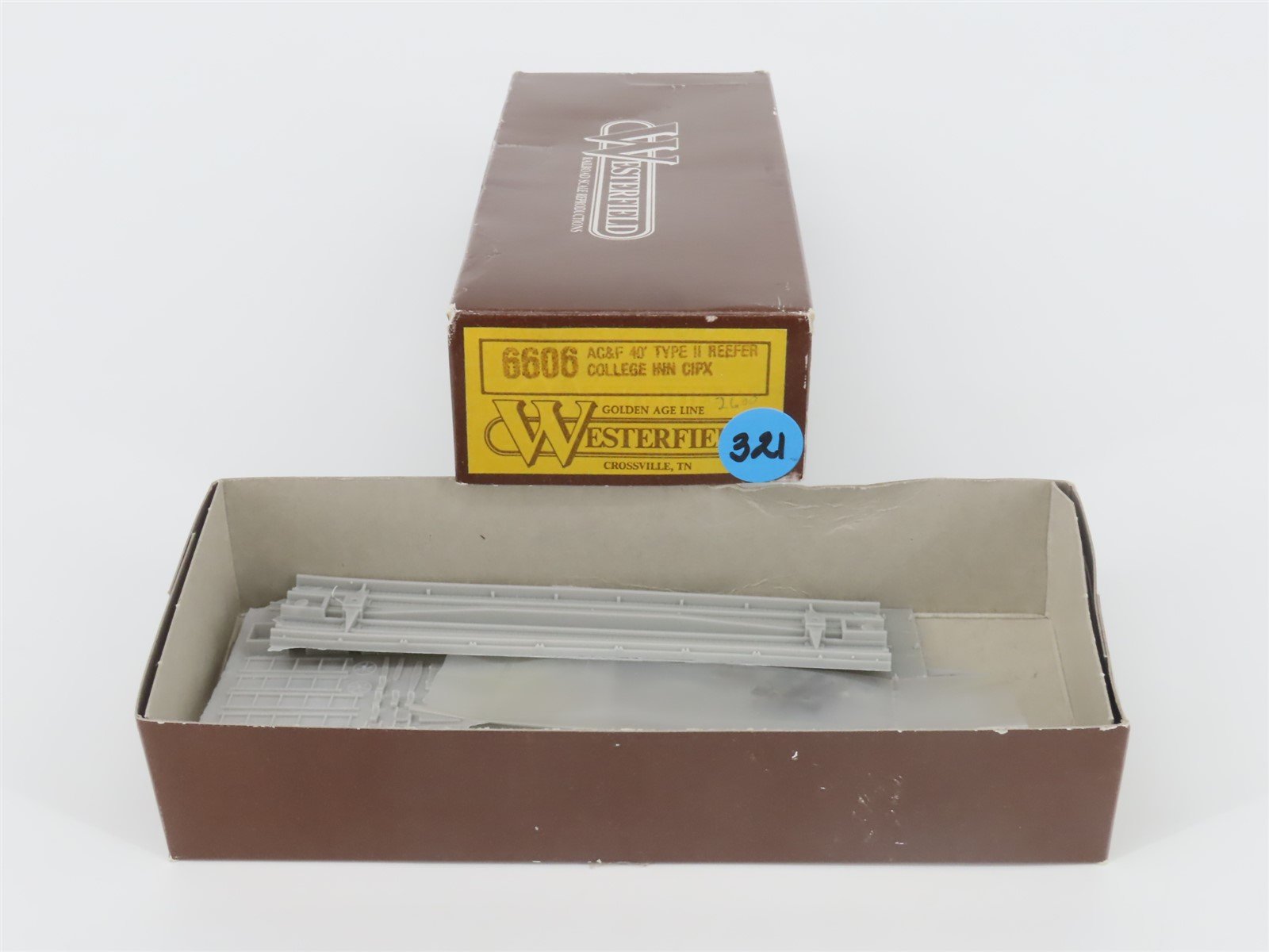 HO Scale Westerfield Kit #6606 CIPX College Inn Tomato Juice 40' Reefer