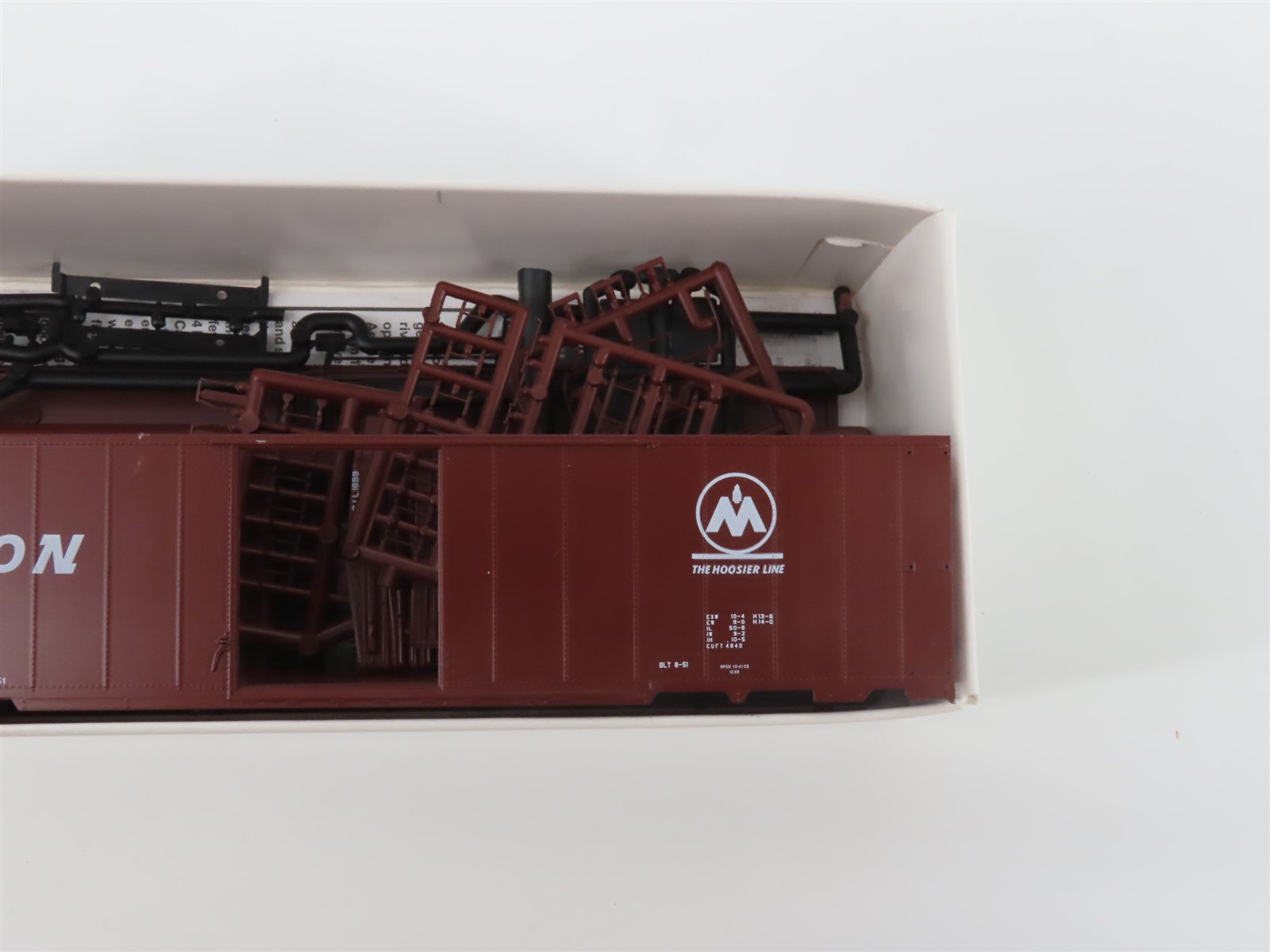 HO Scale Branchline Blueprint Series Kit #1025 CIL Monon 50' Box Car #1659