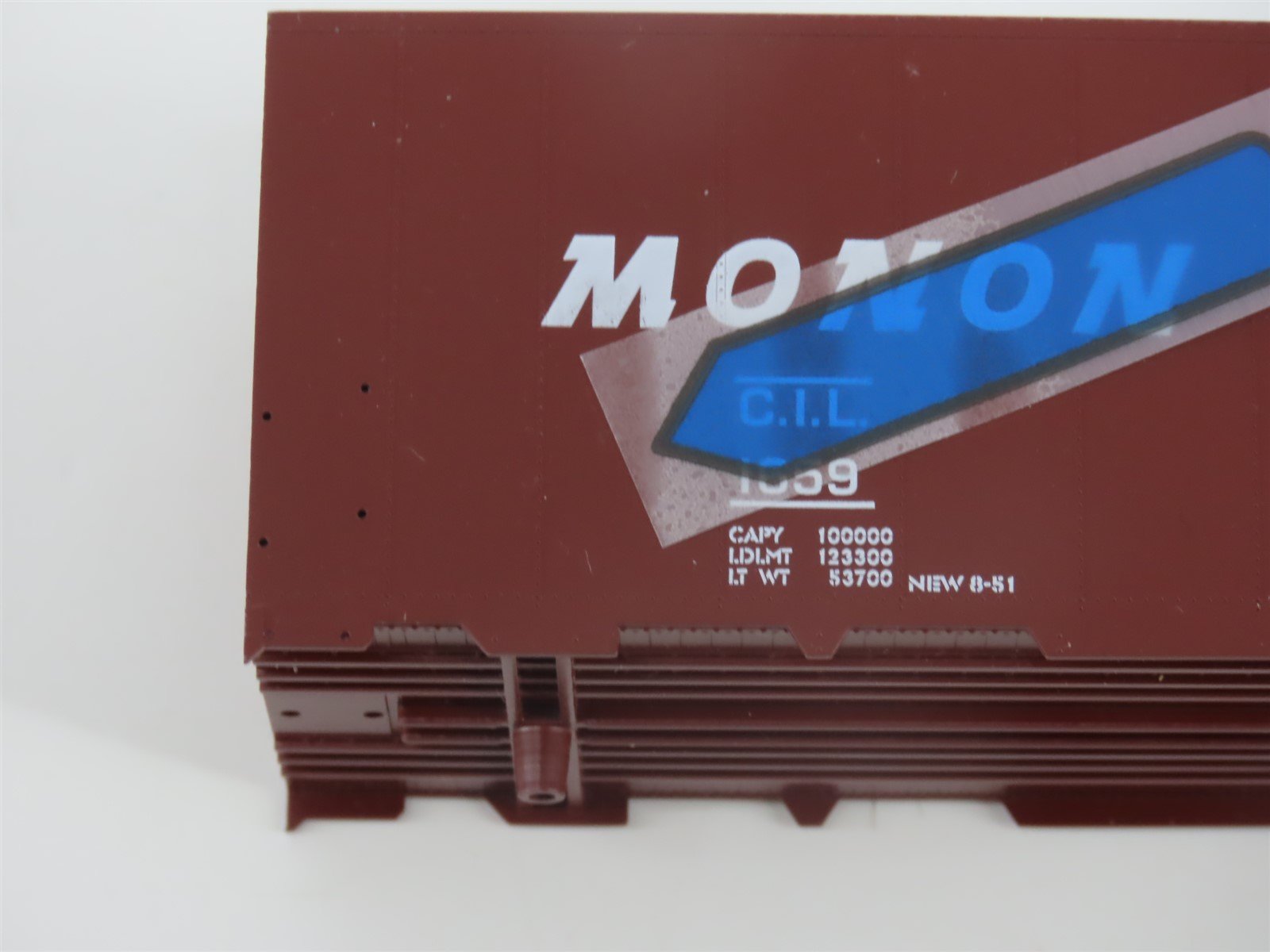 HO Scale Branchline Blueprint Series Kit #1025 CIL Monon 50' Box Car #1659