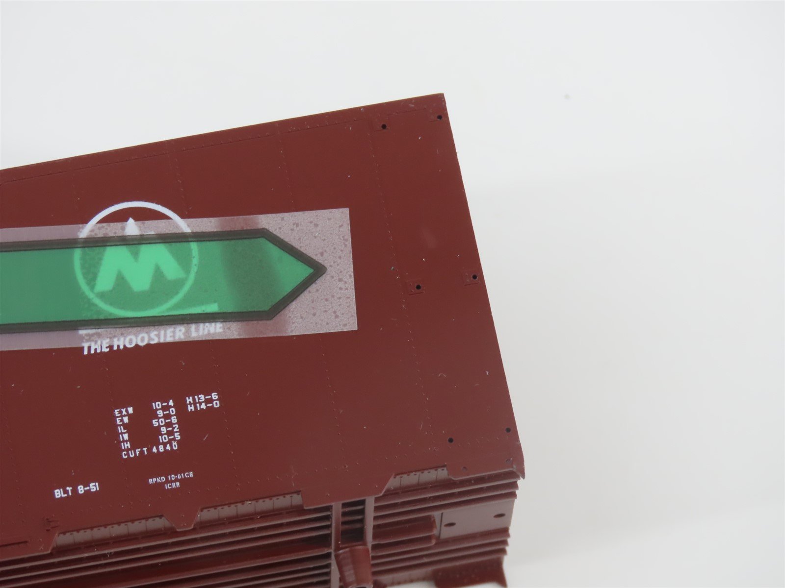 HO Scale Branchline Blueprint Series Kit #1025 CIL Monon 50' Box Car #1659