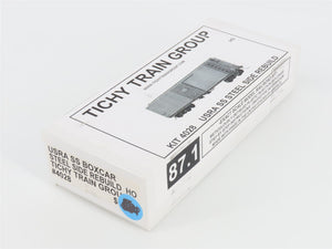 HO Scale Tichy Train Group Kit #4028 Undecorated Steel Side Single Door Box Car