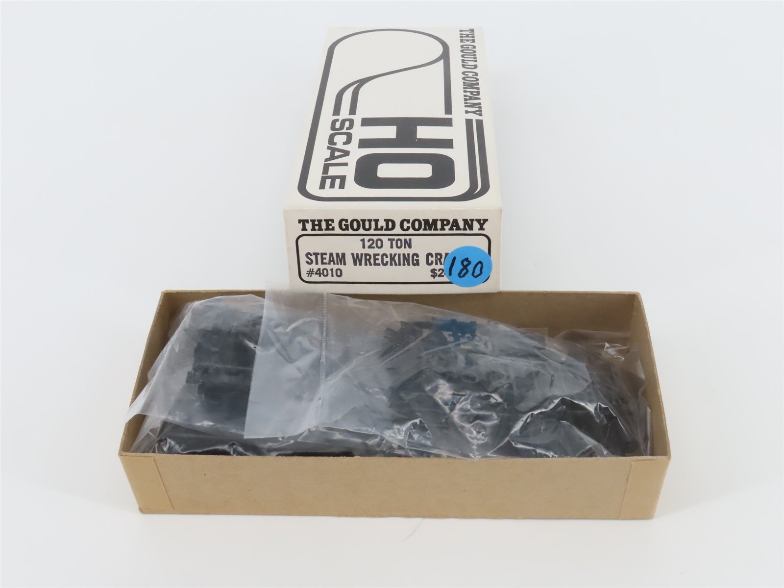 HO Scale The Gould Company Kit #4010 Undecorated Steam Wrecking Crane