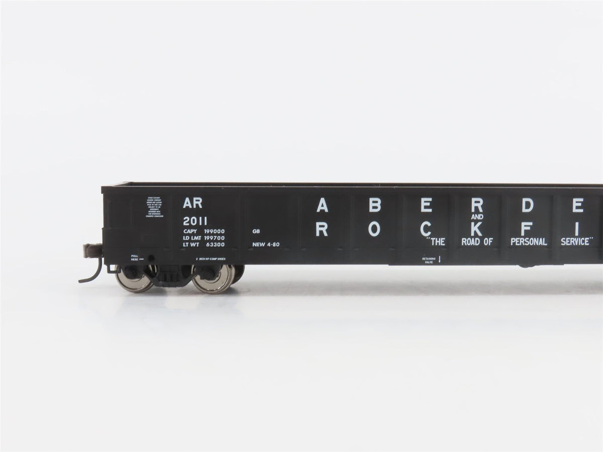 HO Scale Atlas Trainman #966 AR Aberdeen &amp; Rockfish Gondola #2011