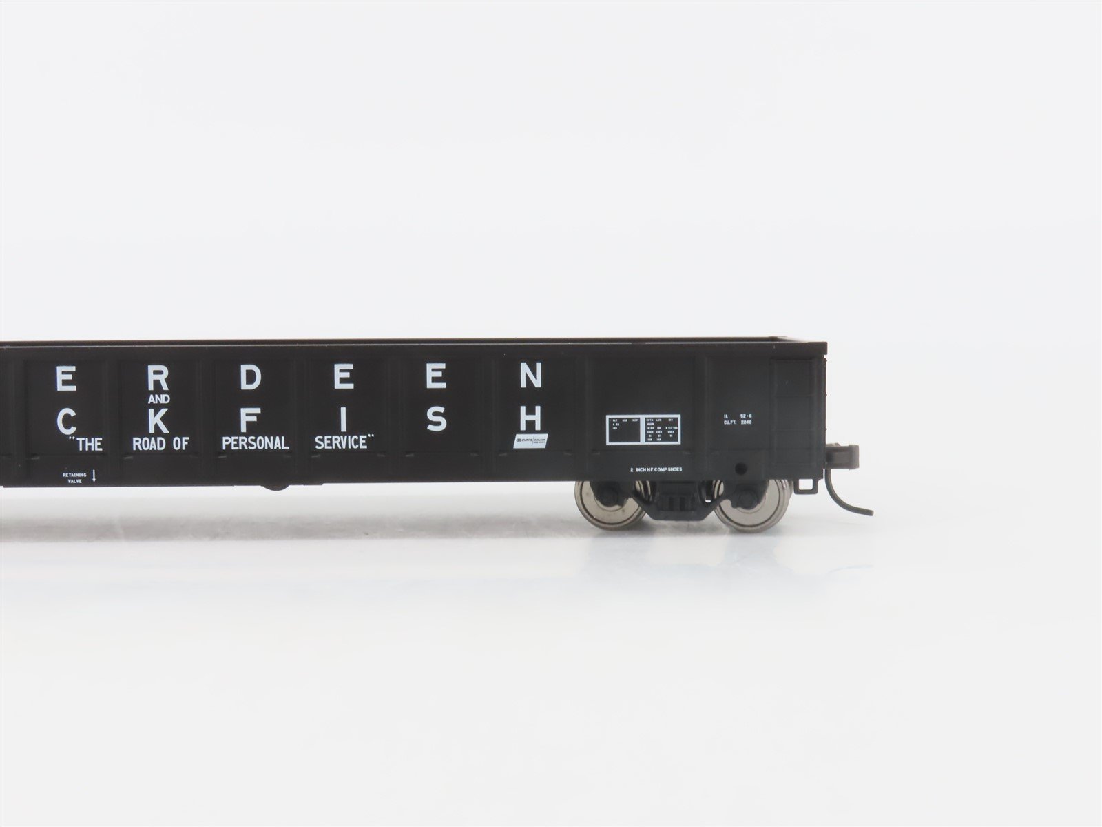 HO Scale Atlas Trainman #966 AR Aberdeen & Rockfish Gondola #2011