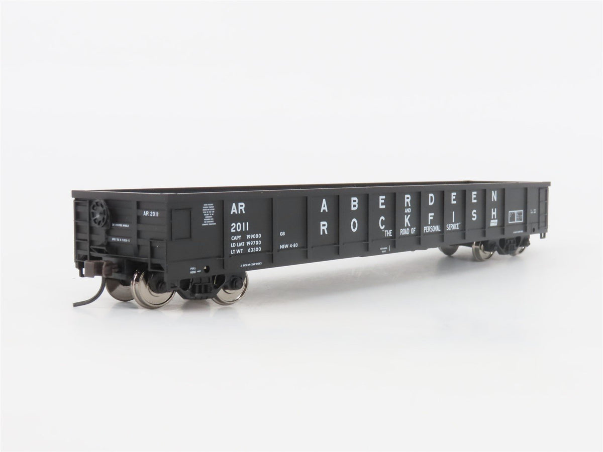 HO Scale Atlas Trainman #966 AR Aberdeen &amp; Rockfish Gondola #2011
