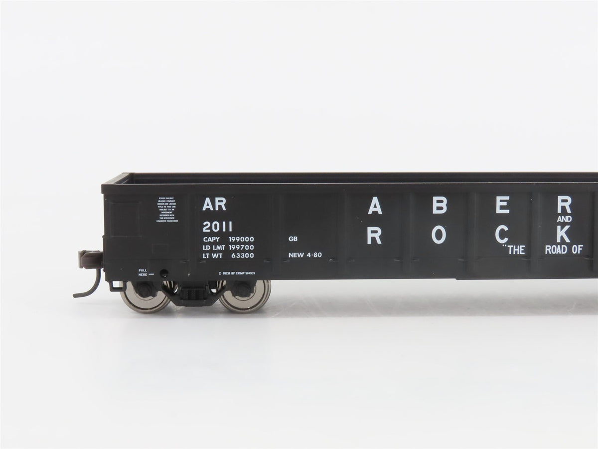 HO Scale Atlas Trainman #966 AR Aberdeen &amp; Rockfish Gondola #2011
