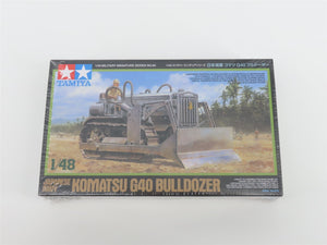 O 1/48 Scale Tamiya Kit #Bulldozer Japanese Navy Komatsu G40 Bulldozer - Sealed