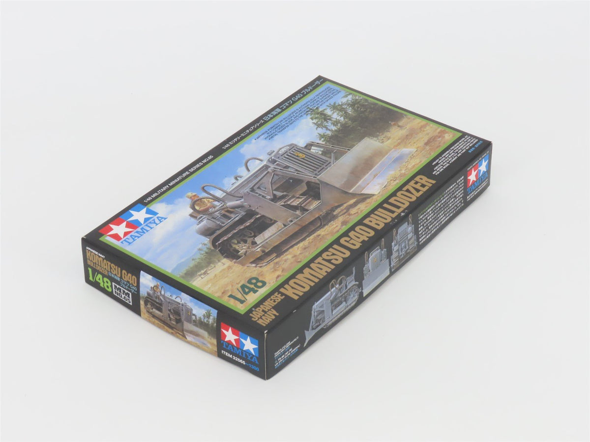 O 1/48 Scale Tamiya Kit #32565 Japanese Navy Komatsu G40 Bulldozer