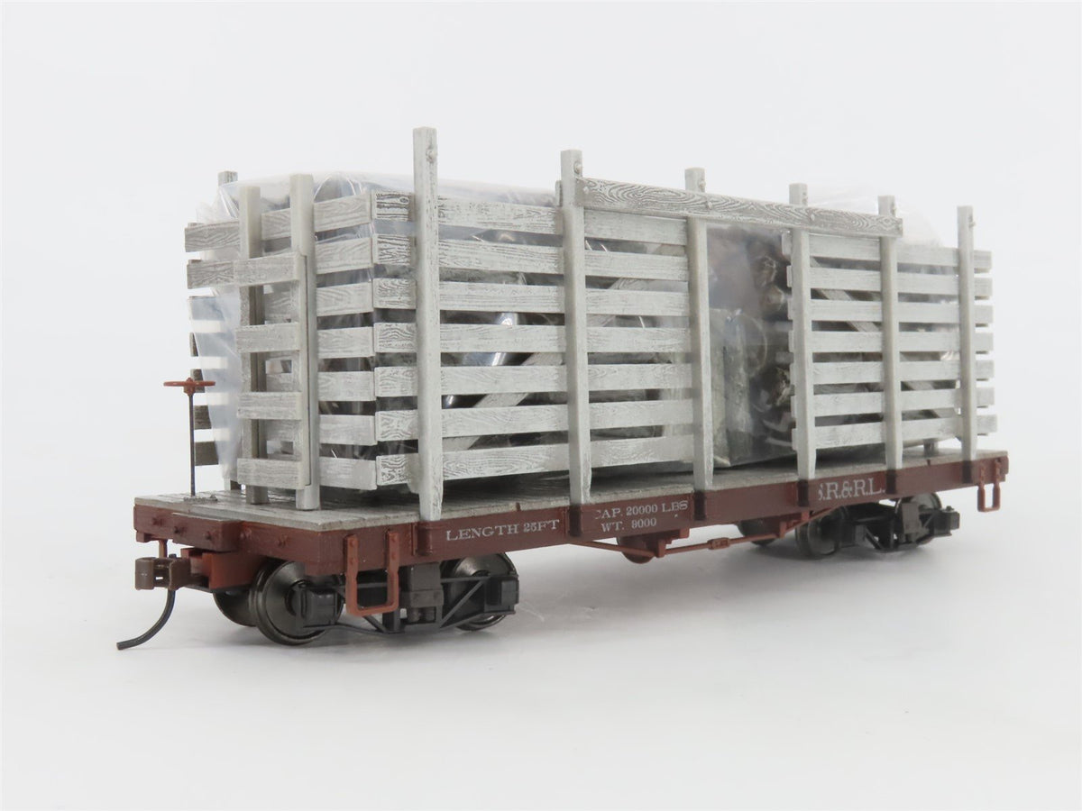 On30 Bachmann Spectrum 26877 SR&amp;RL Sandy River &amp; Rangeley Lake Pulpwood Car